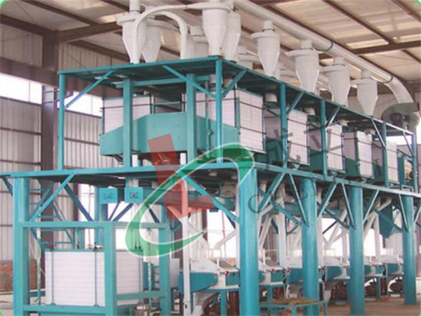 自動(dòng)化日產(chǎn)20噸面粉加工設(shè)備生產(chǎn)產(chǎn)線(xiàn)工序的運(yùn)行